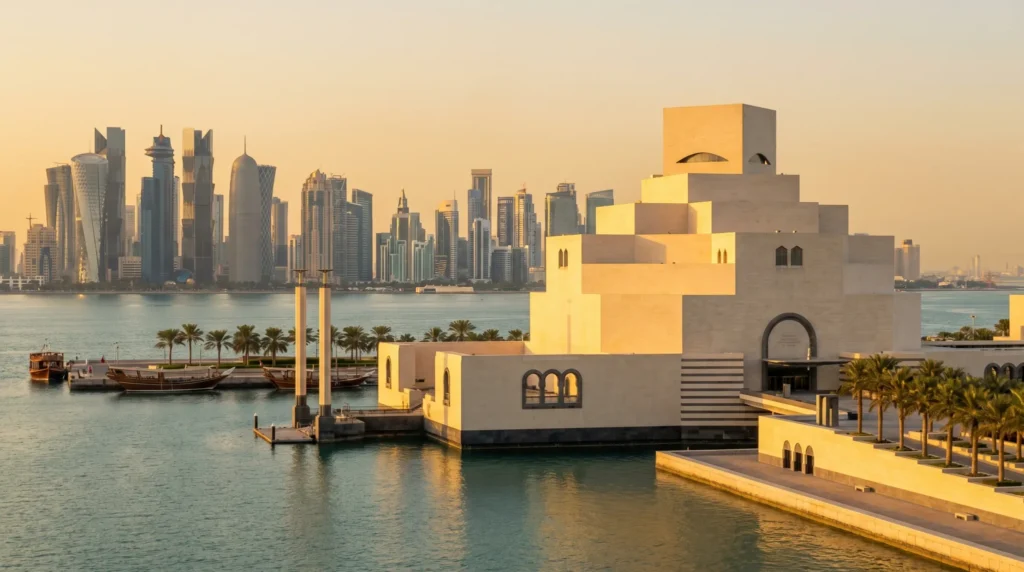 Qatar Travel Guide — Doha’s Pearl Skyline, Desert Dunes & the Gulf’s Cultural Capital