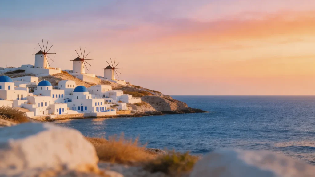 Mykonos Windmills Beach Clubs Cycladic Charm — Facts From Upstairs travel guide