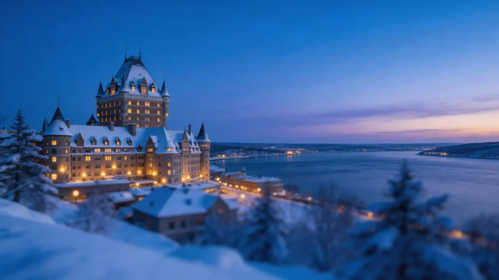 Quebec City French Fortress Winter Carnival Old World — Facts From Upstairs travel guide