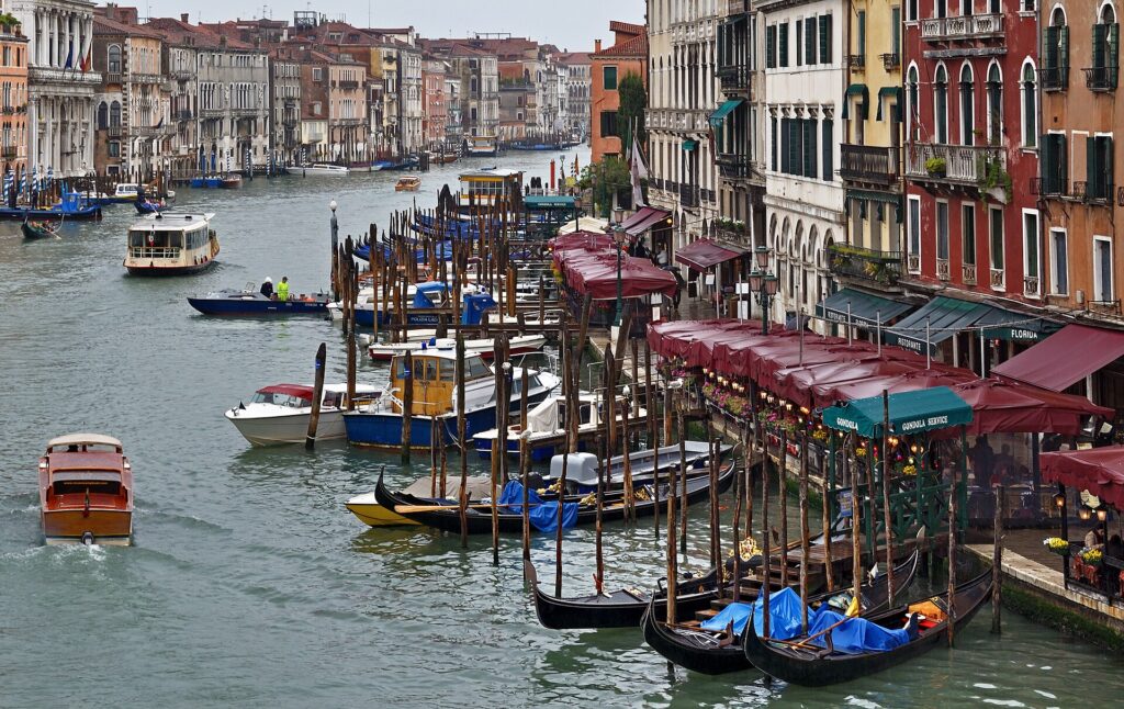 Venice Grand Canal Gondola Italy