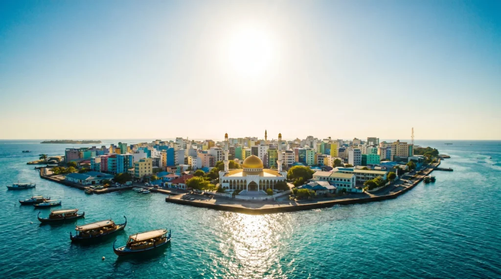 Malé, Maldives: The Dense, Coral-Stone Island Capital of Fish Markets, Golden Mosque Domes, and a Whole Country Packed onto Two Square Kilometres