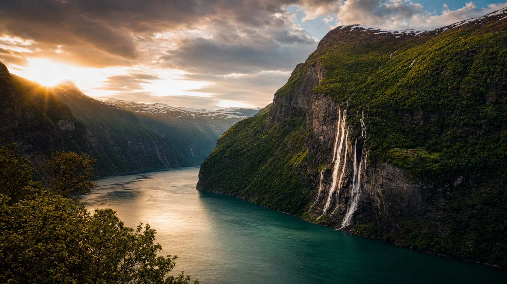 Norway Geirangerfjord Hero