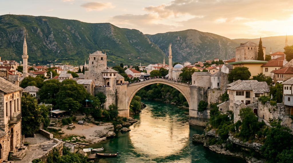 Bosnia & Herzegovina Travel Guide — Ottoman Old Towns, Emerald Rivers & Europe’s Best-Value Adventure