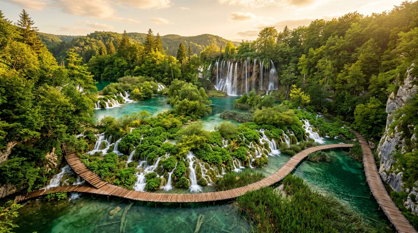 Croatia — the turquoise lakes and waterfalls of Plitvice