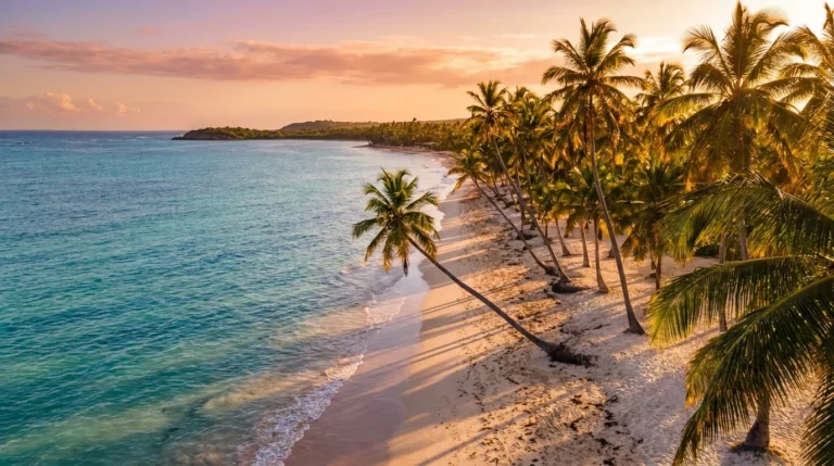 Punta Cana, Dominican Republic — palm-fringed white-sand Caribbean beach