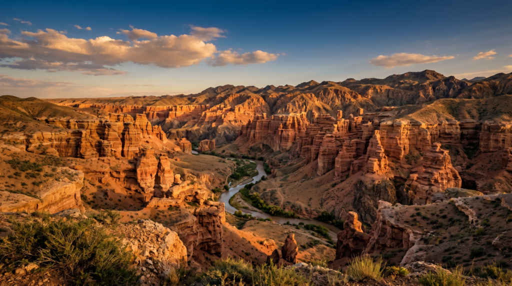 Kazakhstan Travel Guide — Canyons, Alpine Lakes, the Endless Steppe & a Space-Age Capital