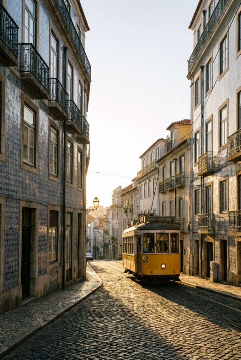 Lisbon travel guide — destination highlights pin