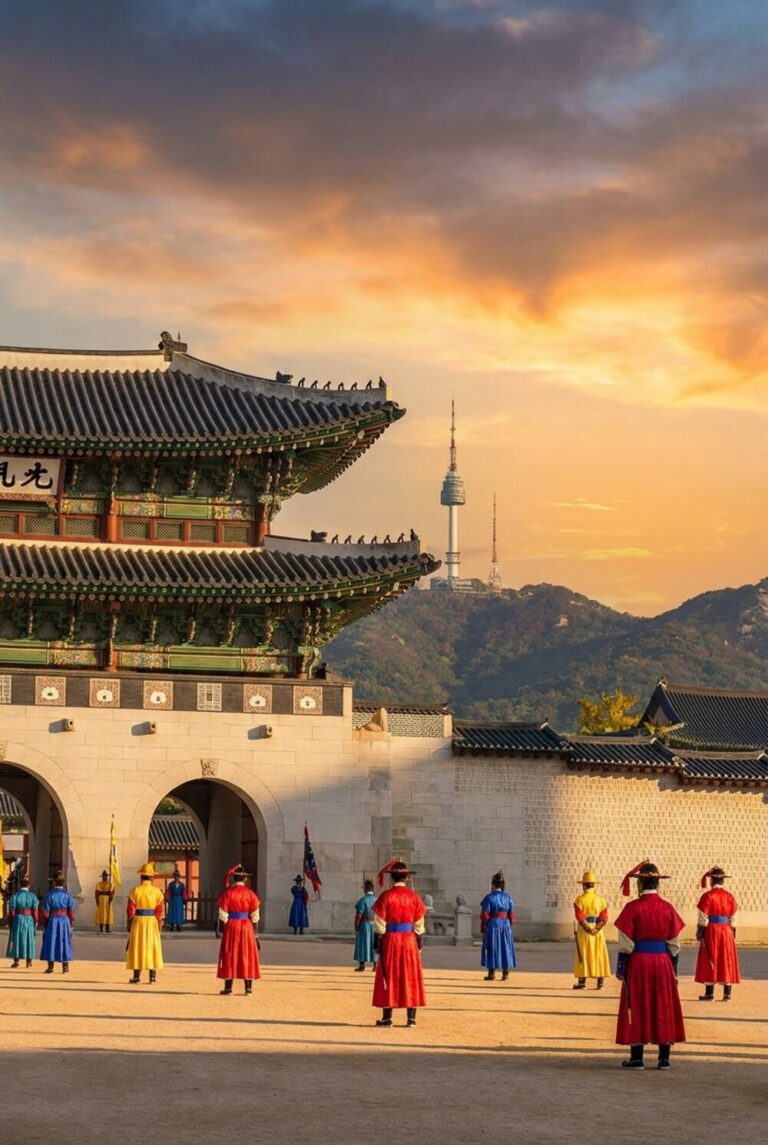 Seoul travel guide — destination highlights pin