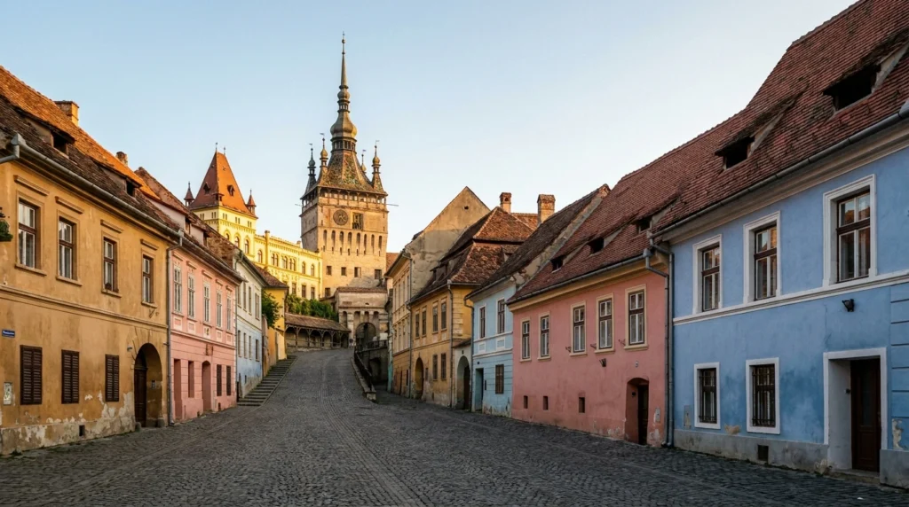 Sighișoara, Romania: Europe’s Last Inhabited Medieval Citadel, the Clock Tower & the Saxon Heart of Transylvania