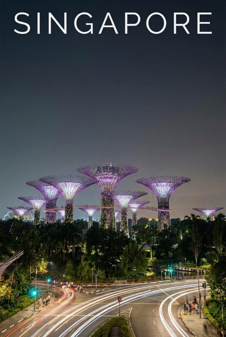 Singapore travel guide — destination highlights pin