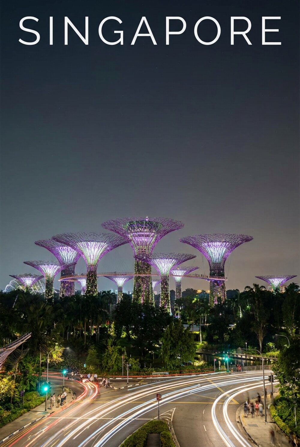Singapore travel guide — destination highlights pin