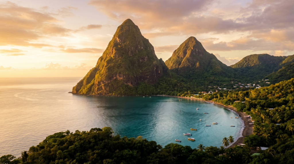 Saint Lucia Travel Guide — The Pitons, Rainforest & the Caribbean’s Most Romantic Island