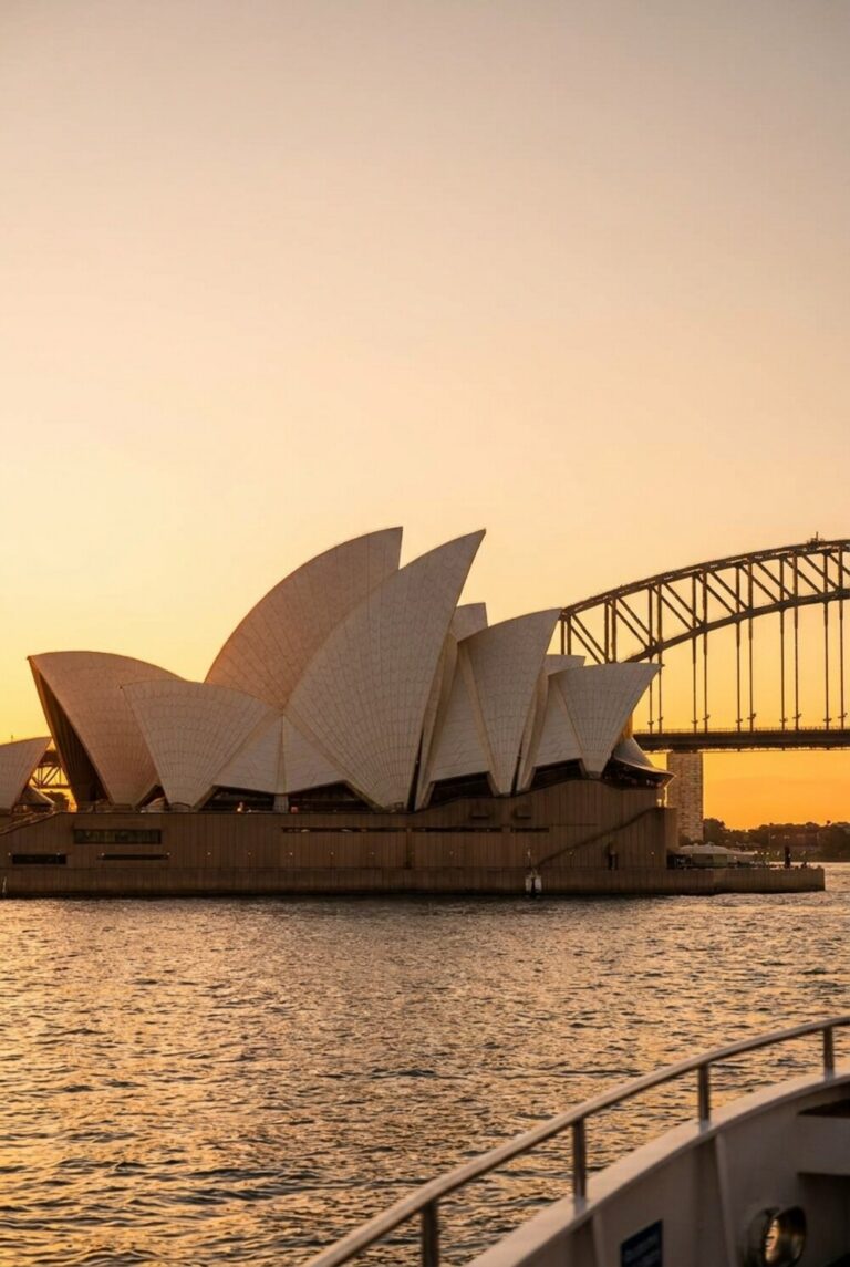 Sydney travel guide — destination highlights pin