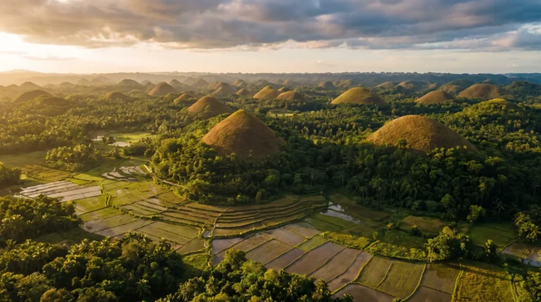 Chocolate Hills aerial