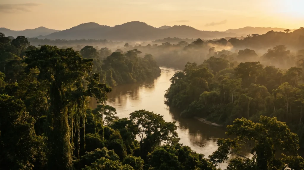 Congo River / Nouabalé-Ndoki canopy