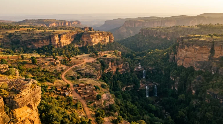 Fouta Djallon highlands / Doucki canyon