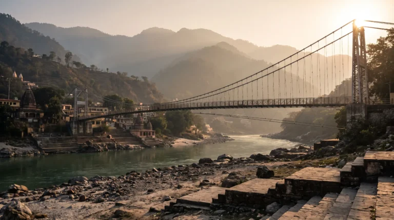 The most iconic landmark or landscape of Rishikesh