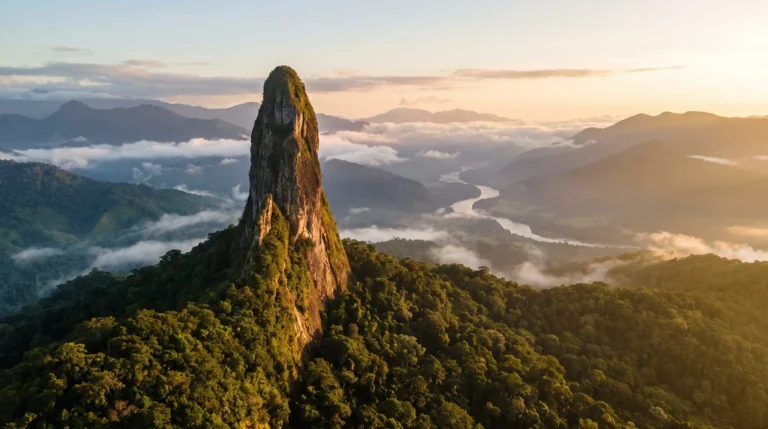 Pico Cão Grande volcanic spire